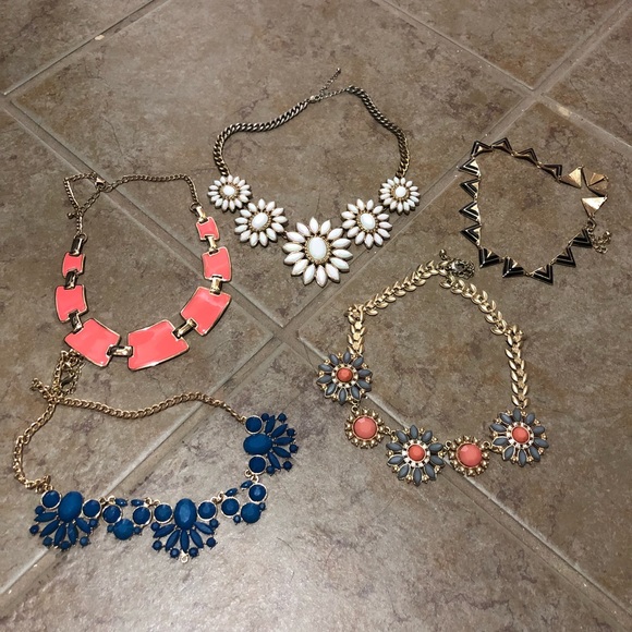 Francesca's Collections Jewelry - Bundle of 5 statement necklaces Francesca's Collections Jewelry - Bundle of 5 statement necklaces